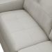 Sofá Decorativo Mendes 2 Lugares Sala de estar 205cm Pés em Madeira Couro Off White G88 - Gran Belo