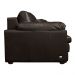 Sofá Decorativo Piece Bipartido Retrátil Sala de Estar 175cm Couro Marrom G58 - Gran Belo