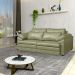 Sofá Decorativo Piece Bipartido Retrátil Sala de Estar 250cm Couro Fendi G58 - Gran Belo