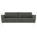 Sofá Decorativo Sala de Estar 190cm Olívia Suede Grafite G52 - Gran Belo