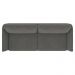 Sofá Decorativo Sala de Estar 190cm Olívia Suede Grafite G52 - Gran Belo