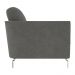Sofá Decorativo Sala de Estar 190cm Olívia Suede Grafite G52 - Gran Belo