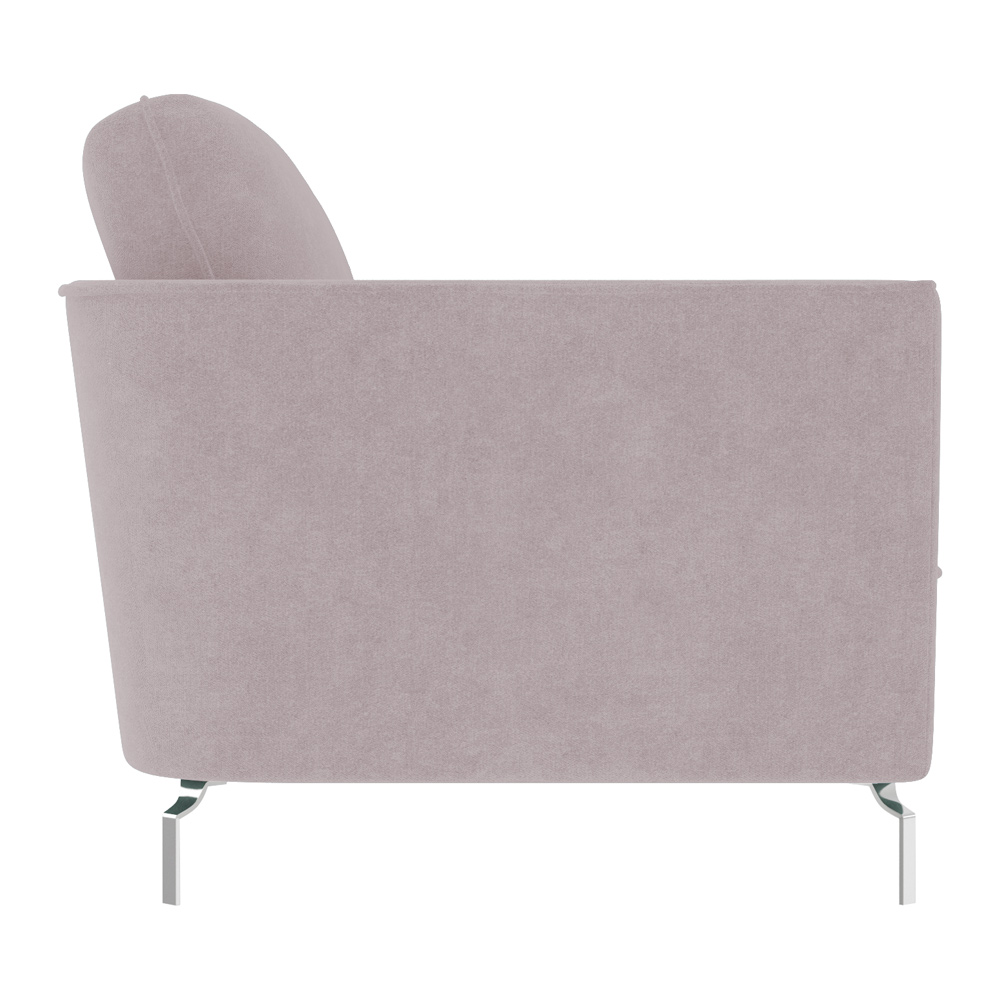 Sofá Decorativo Sala de Estar 190cm Olívia Suede Rosê G52 - Gran Belo