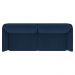 Sofá Decorativo Sala de Estar 210cm Olívia Suede Azul G52 - Gran Belo