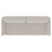Sofá Decorativo Sala de Estar 210cm Olívia Suede Bege G52 - Gran Belo