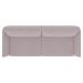 Sofá Decorativo Sala de Estar 210cm Olívia Suede Rosê G52 - Gran Belo