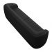 Sofá Decorativo Sala de Estar 252cm Adam 3 Lugares PU Preto G45 - Gran Belo