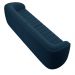 Sofá Decorativo Sala de Estar 252cm Adam 3 Lugares Veludo Azul Marinho G45 - Gran Belo