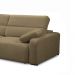 Sofá Decorativo Sala de Estar Ibiza 4 Lugares 280cm Reclinável e Retrátil Bouclê Castor G89 - Gran Belo