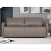 Sofá Decorativo Sala de Estar Lily 2 Lugares 180cm Couro Cimento G34 - Gran Belo