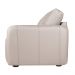 Sofá Decorativo Sala de Estar Lily 2 Lugares 180cm Couro Off White G34 - Gran Belo