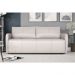 Sofá Decorativo Sala de Estar Lily 3 Lugares 220cm Couro Off White G34 - Gran Belo