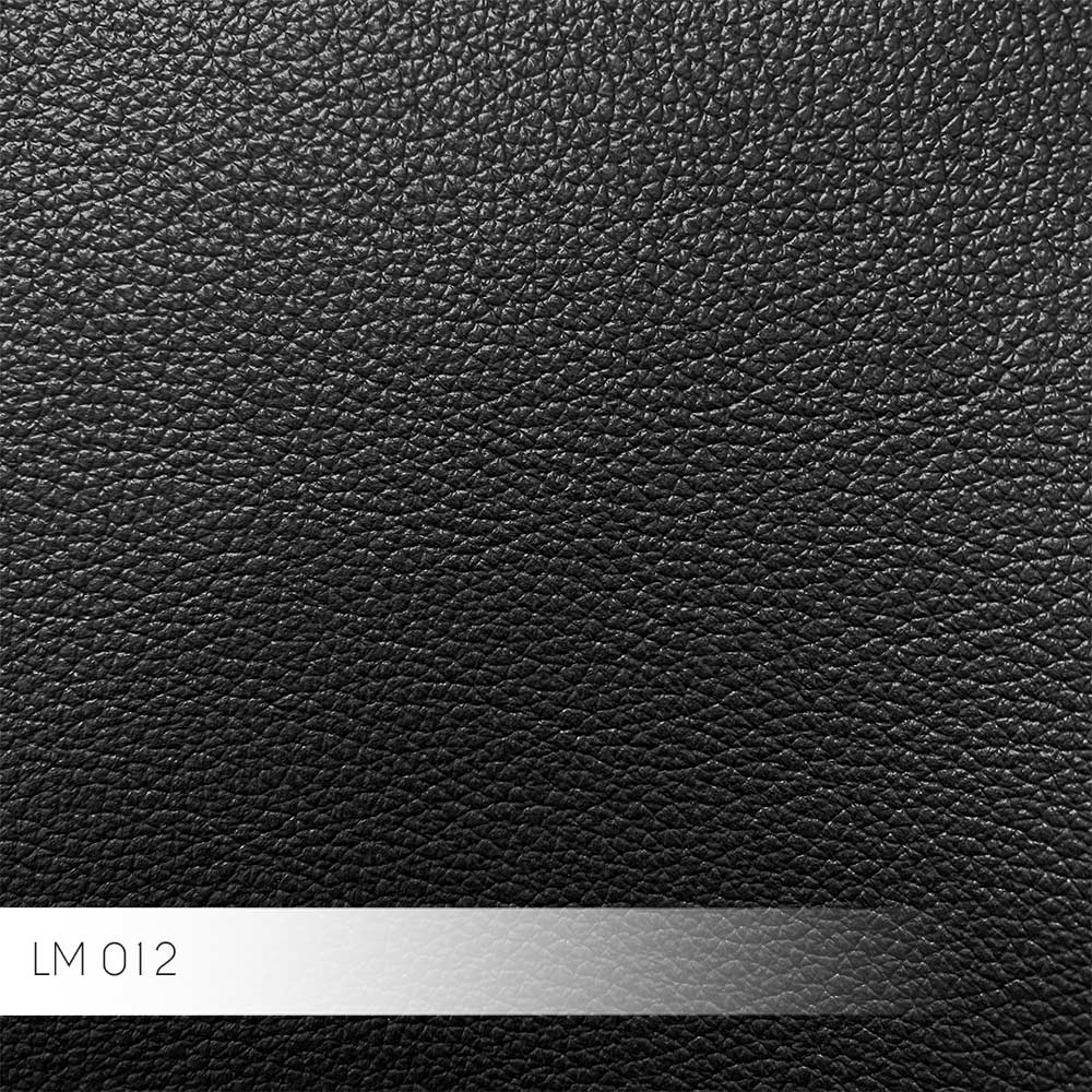 Sofá Decorativo Sala de Estar Lily 3 Lugares 240cm Couro Preto G34 - Gran Belo