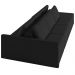 Sofá Ilha Modulado Milos 342cm Puff Lateral Veludo Cinza Escuro G33 - Gran Belo