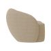 Sofá Living Decorativo 180cm 2 Lugares Íbis Encosto Fixo Bouclê Bege G33 - Gran Belo