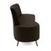 Sofá Living Decorativo 2 Lugares 1,35M Katara Marrom Veludo G33 - Gran Belo