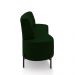 Sofá Living Decorativo 2 Lugares 1,60M Katara Pés de Ferro Veludo Verde G33 - Gran Belo