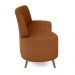 Sofá Living Decorativo 2 Lugares 1,60M Katara Terracota Bouclê G33 - Gran Belo