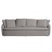 Sofá Living Sala de Estar Toscana 270cm 3 Lugares Veludo Luxo Cinza G92 - Gran Belo