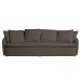Sofá Living Sala de Estar Toscana 270cm 3 Lugares Veludo Luxo Marrom G92 - Gran Belo