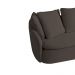 Sofá Living Sala de Estar Toscana 270cm 3 Lugares Veludo Luxo Marrom G92 - Gran Belo
