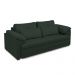 Sofá Retrátil Elétrico Sala de Estar Nolan Bipartido 175cm Conforto Premium em Couro Verde G58 - Gran Belo