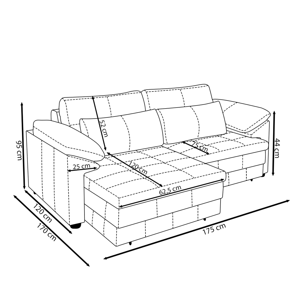 Sofá Retrátil Elétrico Sala de Estar Nolan Bipartido 175cm Conforto Premium em Couro Verde G58 - Gran Belo