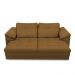 Sofá Retrátil Elétrico Sala de Estar Nolan Bipartido 250cm Conforto Premium em Couro Mel G58 - Gran Belo