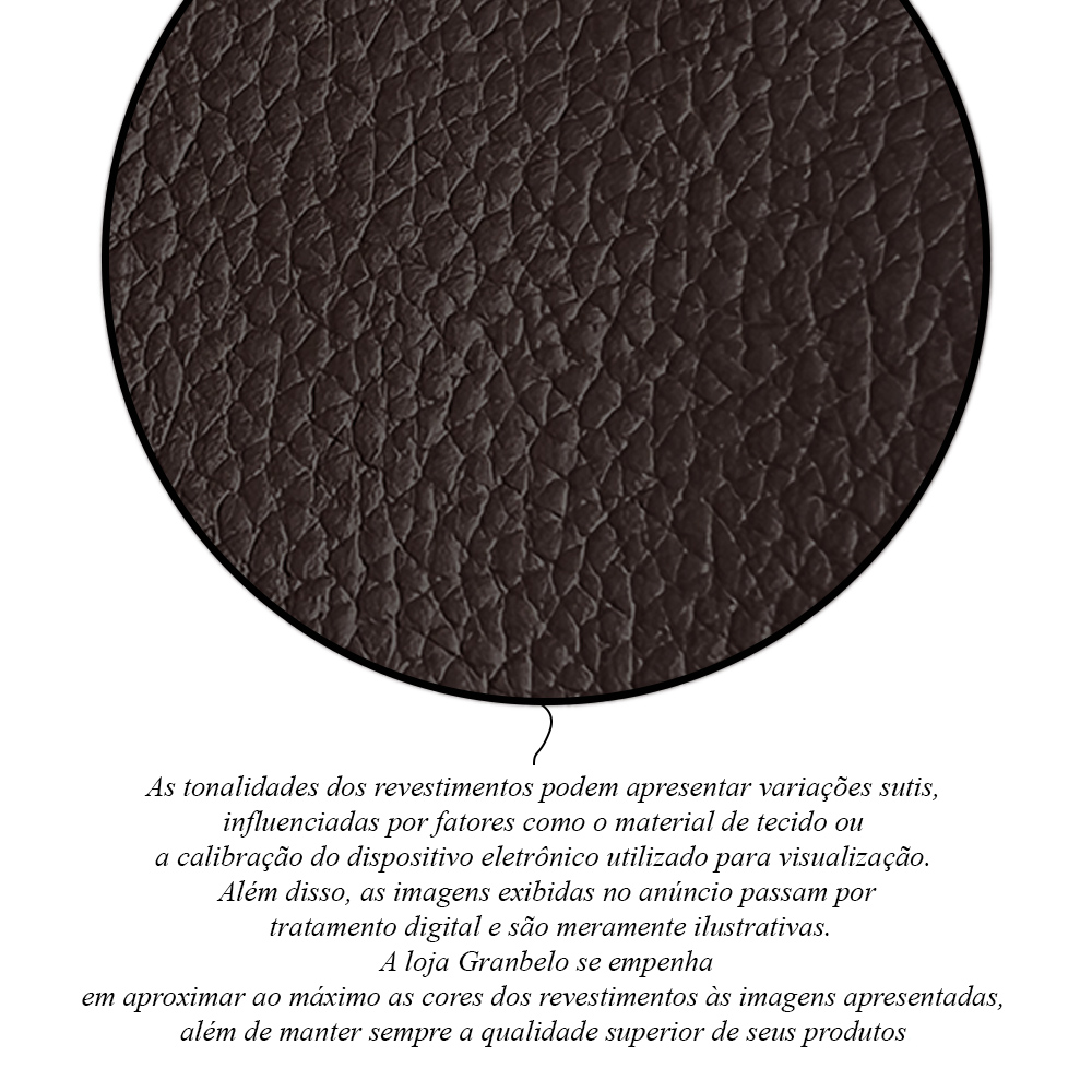 Sofá Retrátil Elétrico Sala de Estar Nolan Bipartido 379cm Conforto Premium em Couro Marrom G58 - Gran Belo