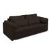 Sofá Retrátil Manual Sala de Estar Nolan Bipartido 175cm Conforto Premium em Couro Marrom G58 - Gran Belo