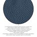 Sofá Retrátil Manual Sala de Estar Nolan Bipartido 332cm Conforto Premium em Couro Azul Marinho G58 - Gran Belo