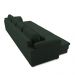 Sofá Retrátil Manual Sala de Estar Nolan Bipartido 339cm Conforto Premium em Couro Verde G58 - Gran Belo