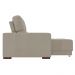 Sofá Sala de Estar Retrátil e Reclinável 3 Lugares Lisboa 230cm Couro Off White G58 - Gran Belo