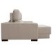 Sofá Sala de Estar Retrátil e Reclinável 4 Lugares Lisboa 250cm Couro Off White G58 - Gran Belo