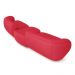 Sofá Versátil Sala de Estar Egito 342cm Modulado Veludo Vermelho G52 - Gran Belo