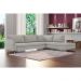 Sofá de Canto Chaise Direito 307 cm Olívia Suede Cinza G52 - Gran Belo