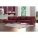 Sofá de Canto Chaise Esquerdo 287 cm Olívia Suede Bordô G52 - Gran Belo