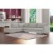Sofá de Canto Chaise Esquerdo 287 cm Olívia Suede Cinza G52 - Gran Belo