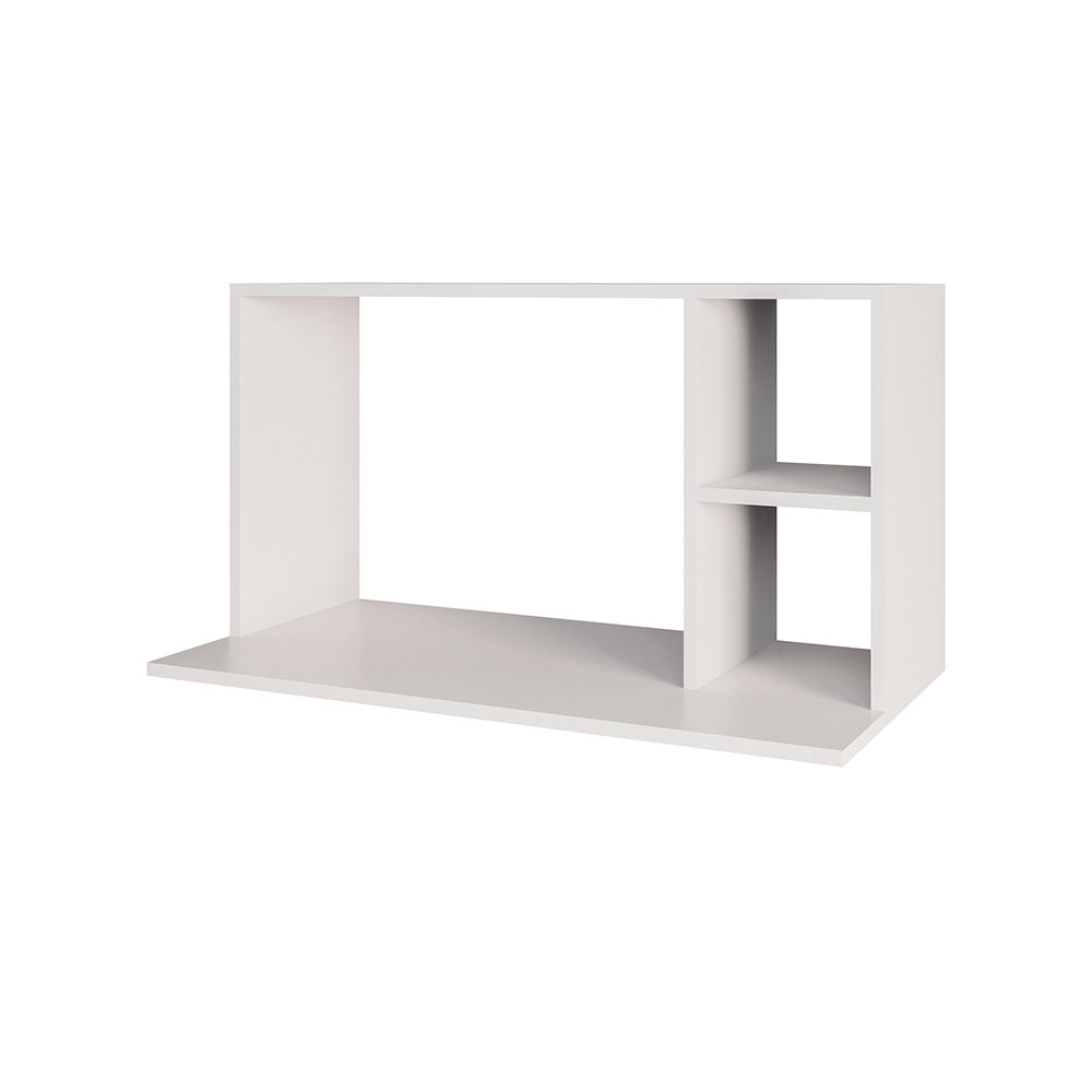Suporte Suspenso Fionna com nicho MDP/BP para Micro-ondas Branco G96 - Gran Belo