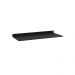 Tampo para Balcão de Cozinha com Rodapé Torfi 120cm MDP/BP  Preto G96 - Gran Belo
