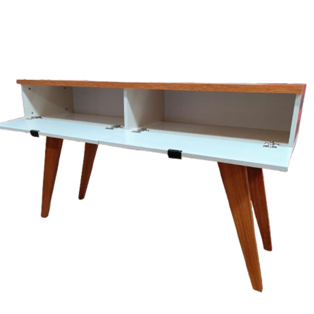Aparador Buffet Isis Sala de Estar com 2 Portas Matte/Off White