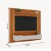 Painel Home Suspenso Maracatu Para TV até 70" Polegadas Cinamomo/Off White