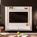 Painel Home Suspenso Maracatu Para TV até 70" Polegadas Off White