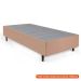[OUTLET] Base para Cama Box Solteiro Guldi (39x88x188) Natural e Cinza