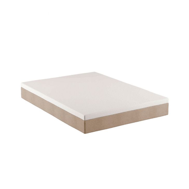 [OUTLET] Colchão Casal Guldi Comfort com Massageador Quântico Molas Ensacadas (30x138x188) Branco e Bege