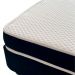 [OUTLET] Colchão Solteiro Guldi Duplo Plus D28 (16x78x188) Branco e Azul