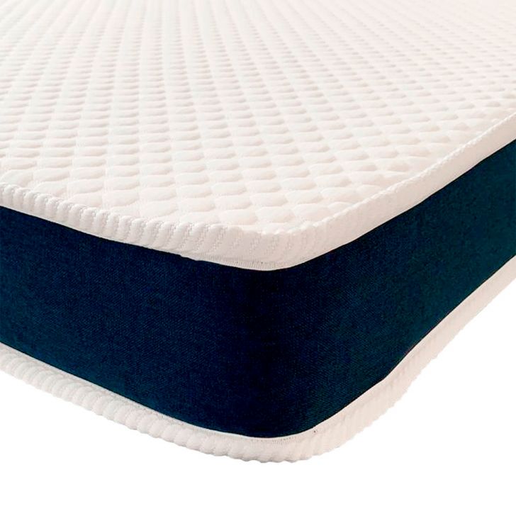 [OUTLET] Colchão Solteiro Guldi Duplo Plus D28 (16x78x188) Branco e Azul