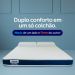 [OUTLET] Colchão Viúva Guldi Duplo Plus D28 (16x128x188) Branco e Azul