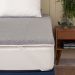 [OUTLET] Pillow Top Casal Guldi Dream Espuma D50 Viscoelástica com Alça (5x138x188) Branco e Cinza