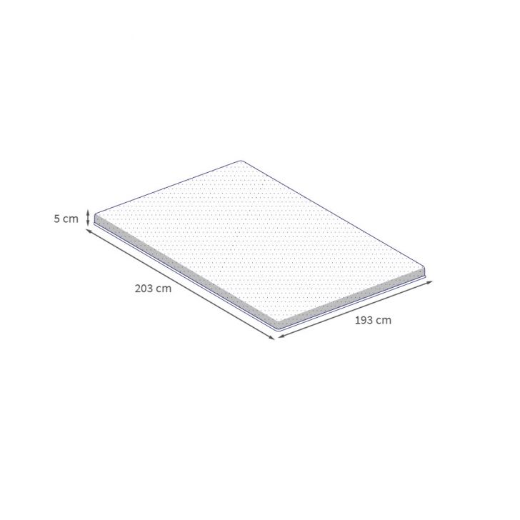 [OUTLET] Pillow Top King Guldi Softcom Espuma D30 com Alça (5x193x203) Branco